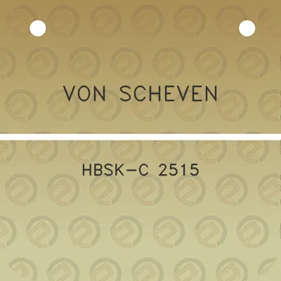 von-scheven-hbsk-c-2515