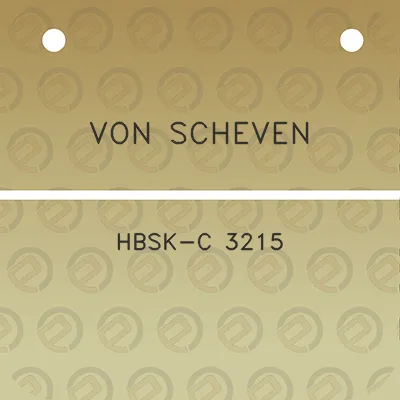 von-scheven-hbsk-c-3215