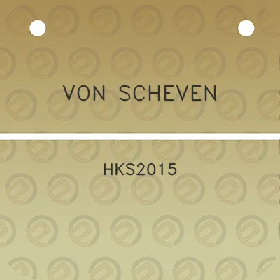 von-scheven-hks2015