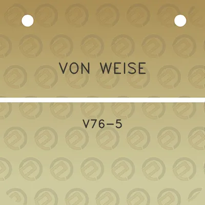 von-weise-v76-5