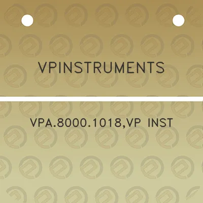 vpinstruments-vpa80001018vp-inst