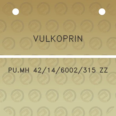 vulkoprin-pumh-42146002315-zz