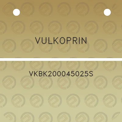 vulkoprin-vkbk200045025s