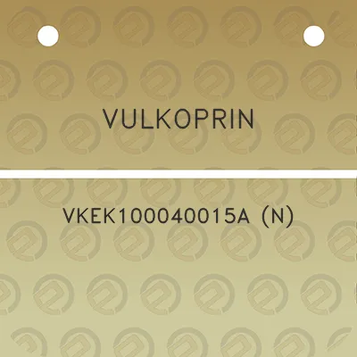 vulkoprin-vkek100040015a-n