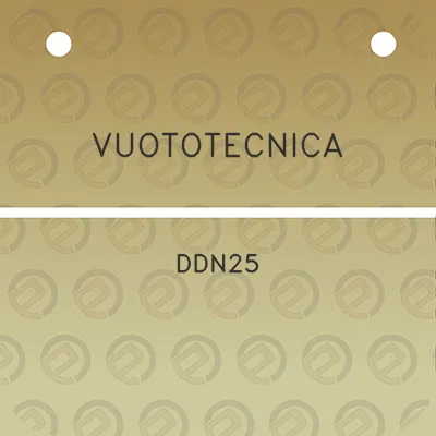 vuototecnica-ddn25