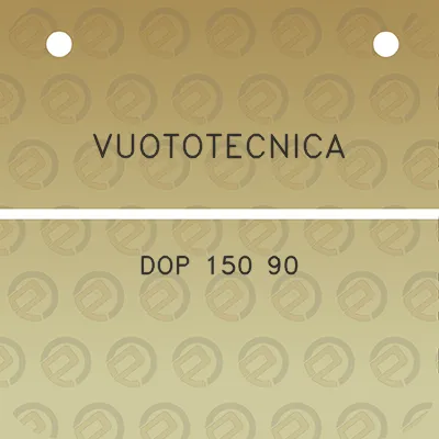 vuototecnica-dop-150-90