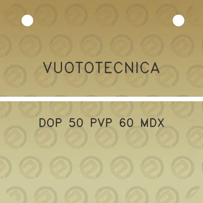 vuototecnica-dop-50-pvp-60-mdx