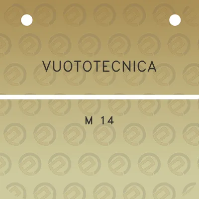 vuototecnica-m-14