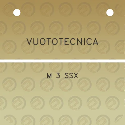 vuototecnica-m-3-ssx