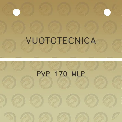 vuototecnica-pvp-170-mlp