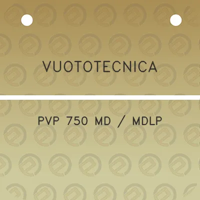 vuototecnica-pvp-750-md-mdlp