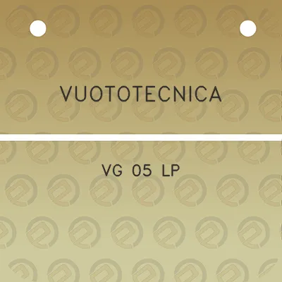 vuototecnica-vg-05-lp