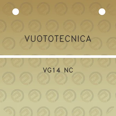 vuototecnica-vg14-nc