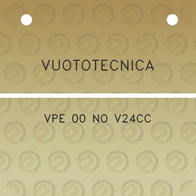 vuototecnica-vpe-00-no-v24cc