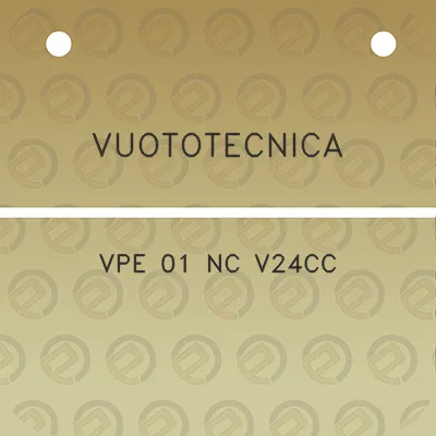 vuototecnica-vpe-01-nc-v24cc