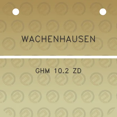 wachenhausen-ghm-102-zd