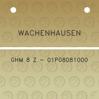 wachenhausen-ghm-8-z-01p08081000