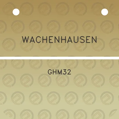 wachenhausen-ghm32