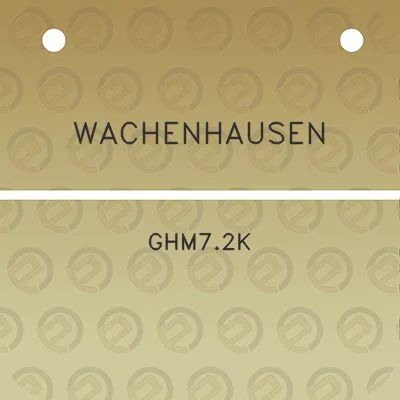 wachenhausen-ghm72k