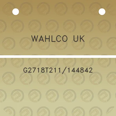 wahlco-uk-g2718t211144842