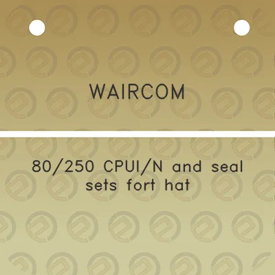 waircom-80250-cpuin-and-seal-sets-fort-hat