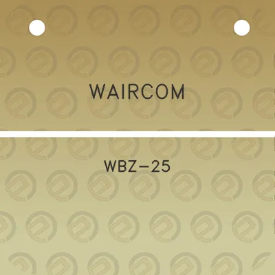 waircom-wbz-25