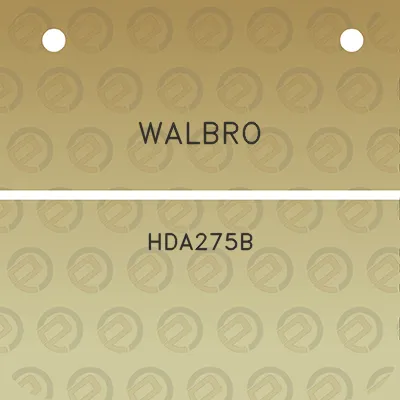 walbro-hda275b