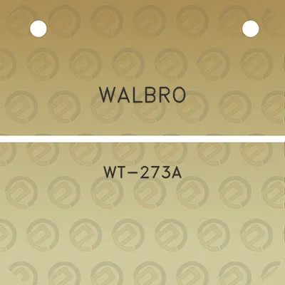 walbro-wt-273a