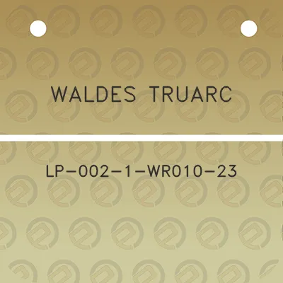 waldes-truarc-lp-002-1-wr010-23