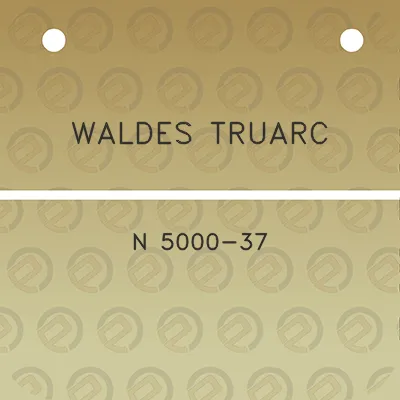 waldes-truarc-n-5000-37