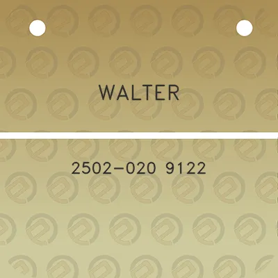 walter-2502-020-9122