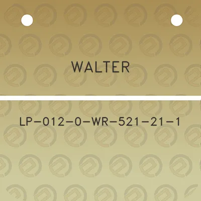 walter-lp-012-0-wr-521-21-1