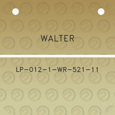 walter-lp-012-1-wr-521-11