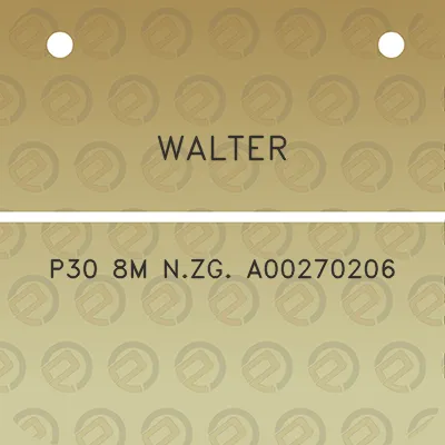 walter-p30-8m-nzg-a00270206