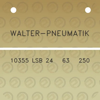 walter-pneumatik-10355-lsb-24-63-250