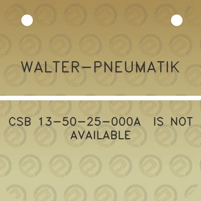 walter-pneumatik-csb-13-50-25-000a-is-not-available