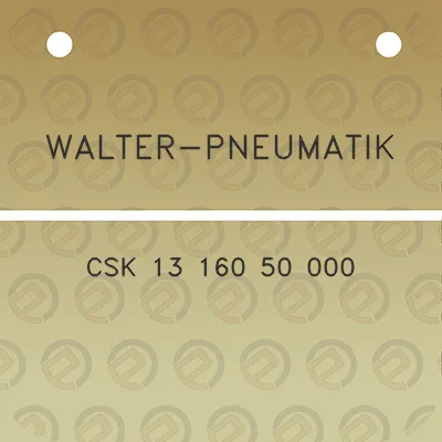 walter-pneumatik-csk-13-160-50-000