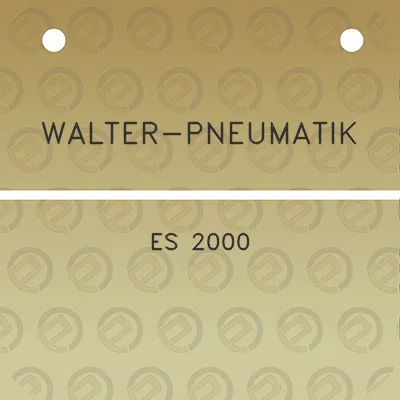 walter-pneumatik-es-2000