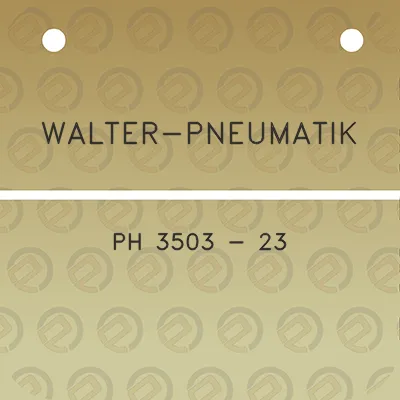 walter-pneumatik-ph-3503-23