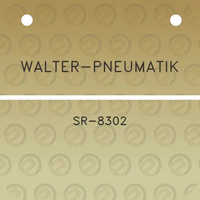 walter-pneumatik-sr-8302