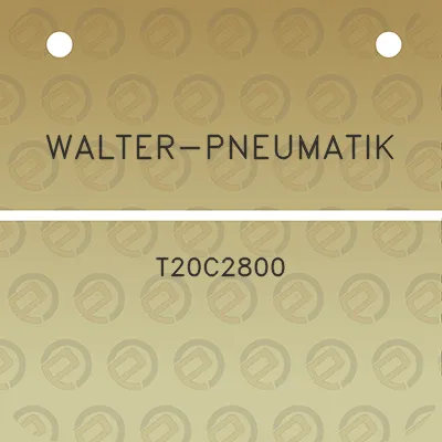 walter-pneumatik-t20c2800