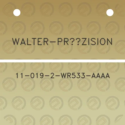 walter-prazision-11-019-2-wr533-aaaa