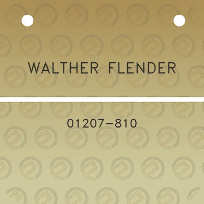 walther-flender-01207-810