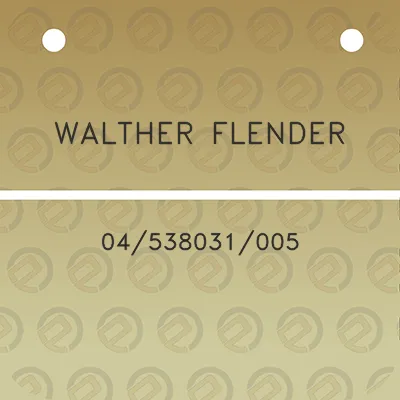 walther-flender-04538031005