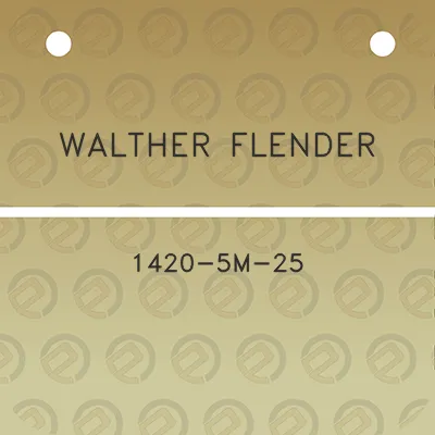 walther-flender-1420-5m-25