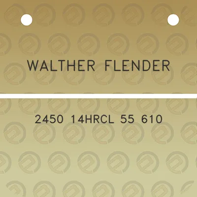 walther-flender-2450-14hrcl-55-610