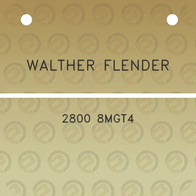 walther-flender-2800-8mgt4