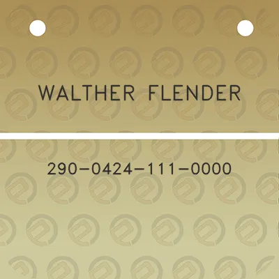 walther-flender-290-0424-111-0000