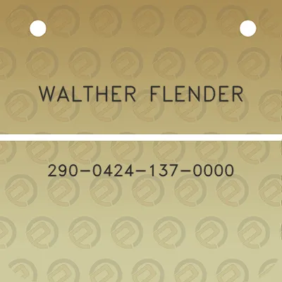 walther-flender-290-0424-137-0000