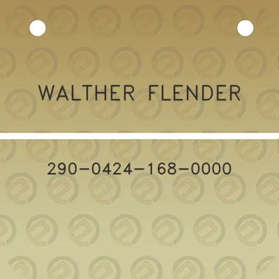 walther-flender-290-0424-168-0000